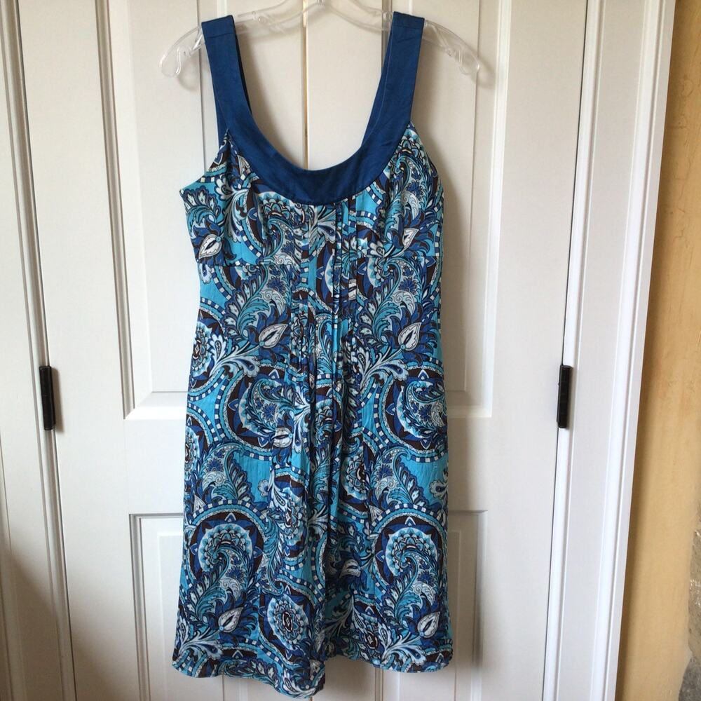 Ann Taylor Silk Blend Shift Dress Sz 4